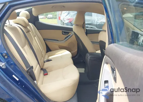 2013 Hyundai Elantra Gls из США, поврежденный, VIN KMHDH4AE4DU524922